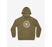 Felpa con cappuccio DC Shoes Corpo Raglan verde oliva bianco - XS