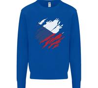 Felpa Con Cappuccio Della Bandiera Ceca Repubblica Ceca Giornata Del Calcio Uomo