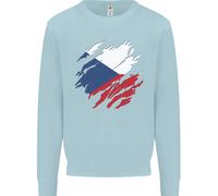 Felpa Con Cappuccio Della Bandiera Ceca Repubblica Ceca Giornata Del Calcio Uomo