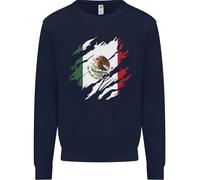 Felpa Con Cappuccio Della Bandiera Del Messico Per Il Giorno Del Calcio Uomo