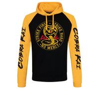 Felpa Con Cappuccio Di Baseball Cobra Kai Con Licenza Ufficiale