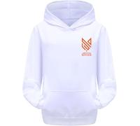 Felpa con Cappuccio di Jannik n.1 al Mondo di Tennis con Logo Arancione Unisex Bambino Bambina Tifosi della Carota (IT, età, 11 Anni, 12 Anni, Regular, Bianco)