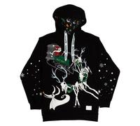 Felpa Con Cappuccio Di Nightmare Before Christmas Christmas Town, Unisex