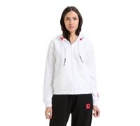 Felpa Con Cappuccio Diadora Donna Bianco Ottico