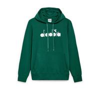 Diadora - Felpa Verde Cotone Logo Grande - - Sweatshirts & Hoodies - Uomo - Verde - XL