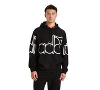 Felpa Con Cappuccio Diadora Uomo Nero