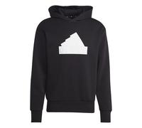 Felpa con cappuccio distintivo dello sport adidas Future Icons Nero S