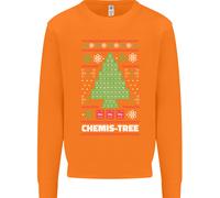 Felpa Con Cappuccio Divertente Di Scienza Del Natale Uomo