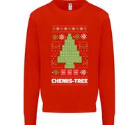 Felpa Con Cappuccio Divertente Di Scienza Del Natale Uomo