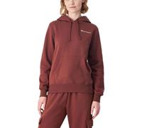 Felpa con Cappuccio Donna Champion Marrone