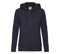 FELPA CON CAPPUCCIO DONNA FRUIT OF THE LOOM TASCHE TOP QUALITY FR621180 FASHION
