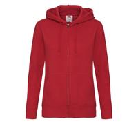 FELPA CON CAPPUCCIO DONNA FRUIT OF THE LOOM TASCHE TOP QUALITY FR621180 FASHION