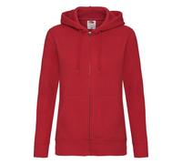 FELPA CON CAPPUCCIO DONNA FRUIT OF THE LOOM TASCHE TOP QUALITY FR621180 FASHION