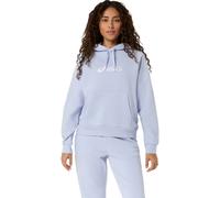 Felpa da tennis da donna Asics Logo Fleece Pullover Hoodie - fresh air - Viola (S)