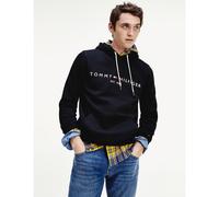 Tommy Hilfiger Felpa Uomo Core Tommy Logo con cappuccio Navy/Rosso/Nero/Bianco XXL