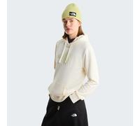 Felpa con cappuccio e logo ricamato Beige XL Tinta unita
