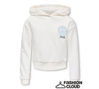Felpa con cappuccio e stampa dietro Beige 13/14 anni - 153/156 cm Tinta unita