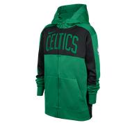 Felpa con cappuccio e zip a tutta lunghezza Boston Celtics Showtime Nike Dri-FIT NBA - Ragazzo/a - Verde M