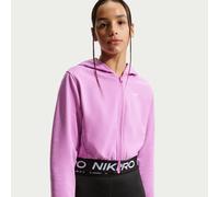 Felpa con cappuccio e zip a tutta lunghezza Dri-FIT Nike Pro Fleece - Ragazza - Viola XL