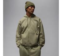 Felpa con cappuccio e zip a tutta lunghezza Jordan Brooklyn Fleece - Uomo - Marrone S