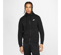 Nike Sportswear Club Fleece Felpa Con Cappuccio, Uomo, Black/Black/(White), M
