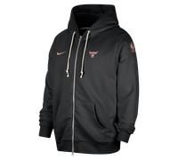 Felpa con cappuccio e zip a tutta lunghezza Nike Dri-FIT Chicago Bulls Standard Issue - Uomo - Nero M