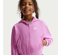Felpa con cappuccio e zip a tutta lunghezza Nike - Ragazza - Viola M