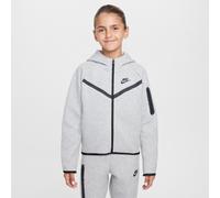Felpa con cappuccio e zip a tutta lunghezza Nike Tech Fleece - Bambina/Ragazza - Grigio XL