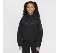 Felpa con cappuccio e zip a tutta lunghezza Nike Sportswear Tech Fleece - Ragazza - Nero M