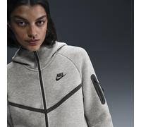 Felpa con cappuccio e zip a tutta lunghezza Nike Tech Fleece Windrunner - Donna - Grigio XL (IT 52-54)