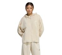 Felpa con cappuccio e zip All Szn Beige M Tinta unita