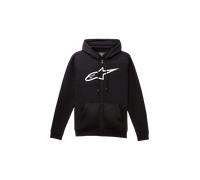 Alpinestars Ageless V3 Felpa con cappuccio e zip, nero-bianco, taglia L per maschi