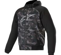 Felpa con cappuccio e zip Alpinestars Chrome Camo Sport per moto