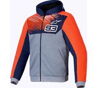 Felpa con cappuccio e zip Alpinestars MM93 Chrome V2 Sport per moto