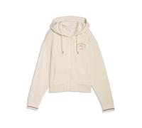 Puma - PUMA CLASS Comfort Full-Zip Hoodie TR Bianco - Abbigliamento S Bianco