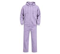 Felpa con cappuccio e zip da uomo con pantaloni da jogging, completo sporti | Vestiti Da Sposa Oversize Lino Siti Negozio Shop Bermuda Popeline Formali Stivali Vita Weightlifting Andare