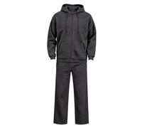 Felpa con cappuccio e zip da uomo con pantaloni da jogging, completo sporti | Vestiti Da Sposa Oversize Lino Siti Negozio Shop Bermuda Popeline Formali Stivali Vita Weightlifting Andare
