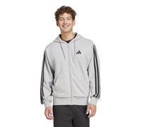 Felpa con cappuccio e zip Essentiel Grigio S Tinta unita