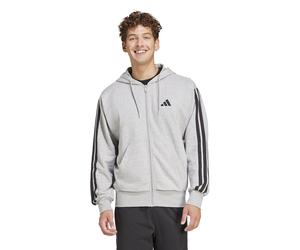 Felpa con cappuccio e zip Essentiel Grigio S Tinta unita