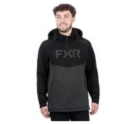 Felpa con Cappuccio e Zip FXR Altitude Tech 1/4 Zip 26 Nero/CarboneL Nero,Carbone