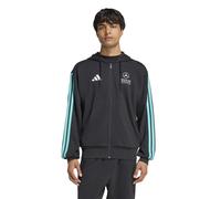 Mercedes AMG Adidas Giacca felpa cappuccio DNA FZ HD 3S Nero Motorsport F1 202