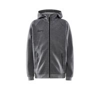 Felpa con cappuccio e zip per bambini Craft core soul Grigio 6/8 anni