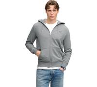 Felpa con cappuccio e zip Superdry & Co Essential Logo, grigio, 2XL