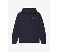 Felpa con cappuccio Element 4 Elements blu scuro verde - M
