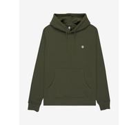 Element - Felpa con cappuccio da uomo - Icon Embroidery Hooded Sweatshirt Forest Night per Uomo in Cotone - Taglia S - Kaki