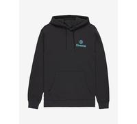 Element - Felpa con cappuccio da uomo - Epic Hooded Sweatshirt Off Black per Uomo in Cotone - Taglia L - Nero