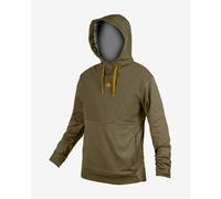 Felpa con cappuccio Endura Trailster Tech verde scuro - XS