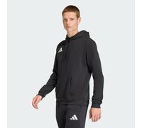 adidas performance - Entrada26 - Felpa con cappuccio nera e bianca-Nero XL