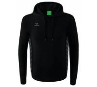 Felpa con cappuccio Erima Essential Team Nero M