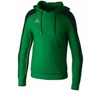 Felpa con cappuccio Erima Evo Star Verde XL